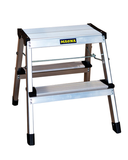 TABURETE ALUM 2 PELDAÑOS (Modelo: TAB-02A)
