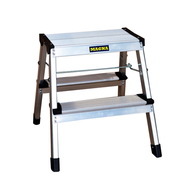 TABURETE ALUM 2 PELDAÑOS (Modelo: TAB-02A)