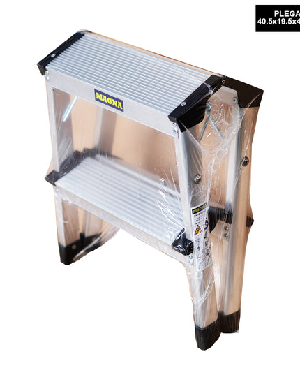 TABURETE ALUM 2 PELDAÑOS (Modelo: TAB-02A)