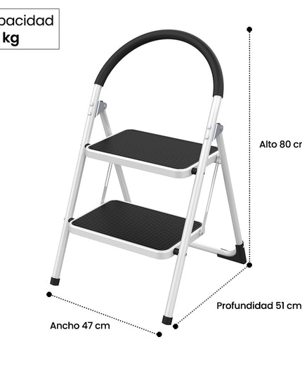 PISO ESCALERA PLEGABLE 2P MANGO (Modelo: TAB-02M)