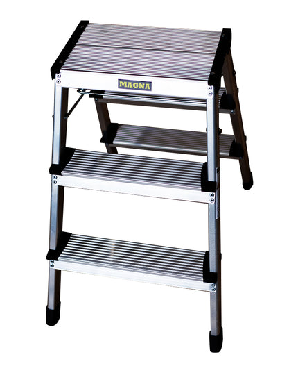 TABURETE ALUM 3 PELD (Modelo: TAB-03A)