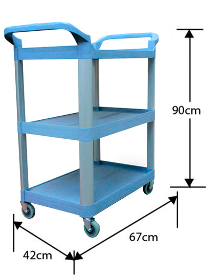 CARRO MULTIPLE 3 BANDEJAS CHICO (Modelo: C3B-67)