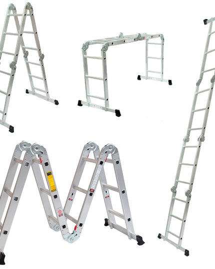 ESCALERA ARTICULADA ALUMINIO - TECHNOPLUS PRO (Modelo: EAM-PRO)