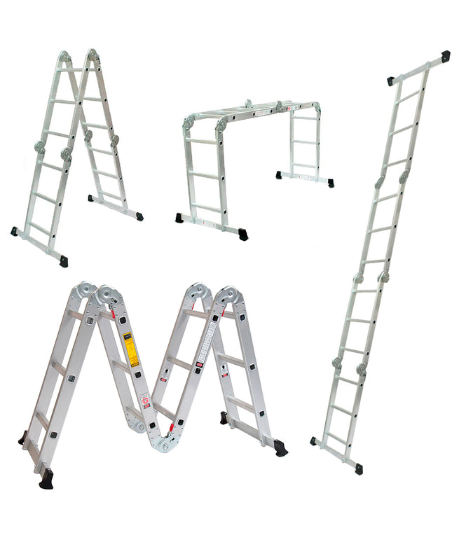 ESCALERA ARTICULADA ALUMINIO - TECHNOPLUS PRO (Modelo: EAM-PRO)