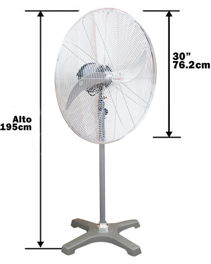 VENTILADOR 30' INDUSTRIAL PEDESTAL (Modelo: FS-75)