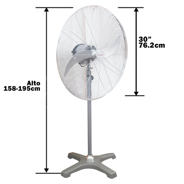 VENTILADOR 30' INDUSTRIAL PEDESTAL (Modelo: FS-75)
