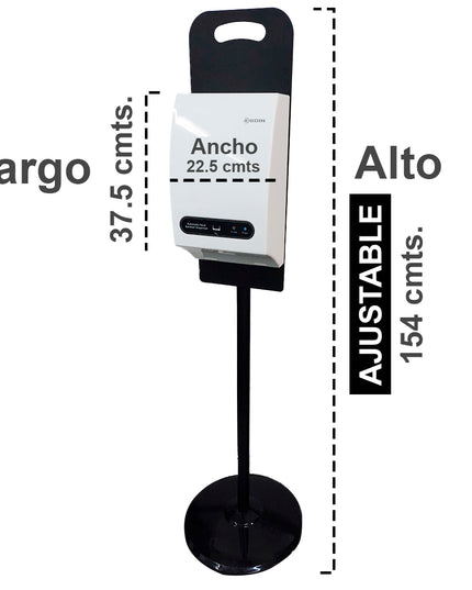 TOTEM SANITIZADOR DE MANOS AUTO. 1800ml (Modelo: K6001)