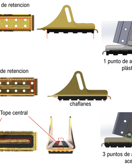 KIT DE ZAPATAS (PAR) ESC. CUPRUM (Modelo: PK137)