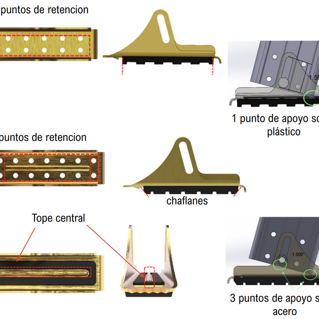 KIT DE ZAPATAS (PAR) ESC. CUPRUM (Modelo: PK137)