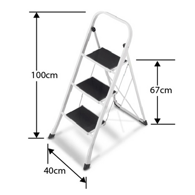TABURETE ALUM 3 PELD (Modelo: TAB-03)